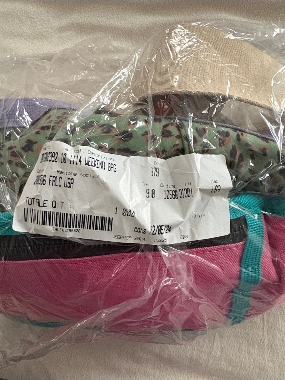 NWT Flower Mountain SHOULDER/WAIST BAG Bum bag - Pink - Picture 16 of 16